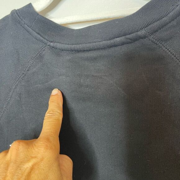 ZADIG & VOLTAIRE Upper Skull Gold and Black Cotton Pullover Sweatshirt SMALL - Picture 4 of 9